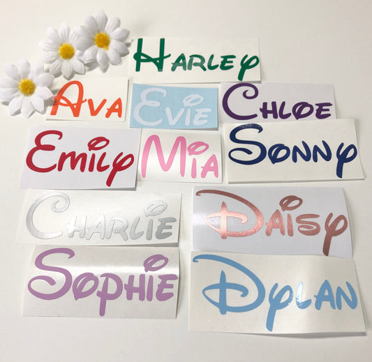 Personalised Vinyl Decal Sticker