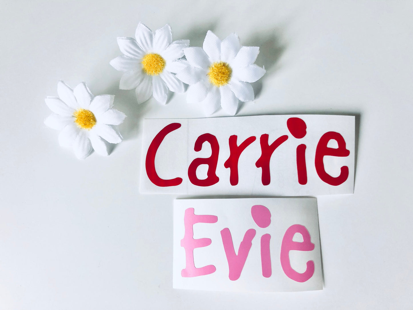 Personalised SMALL Vinyl Decal Stickers