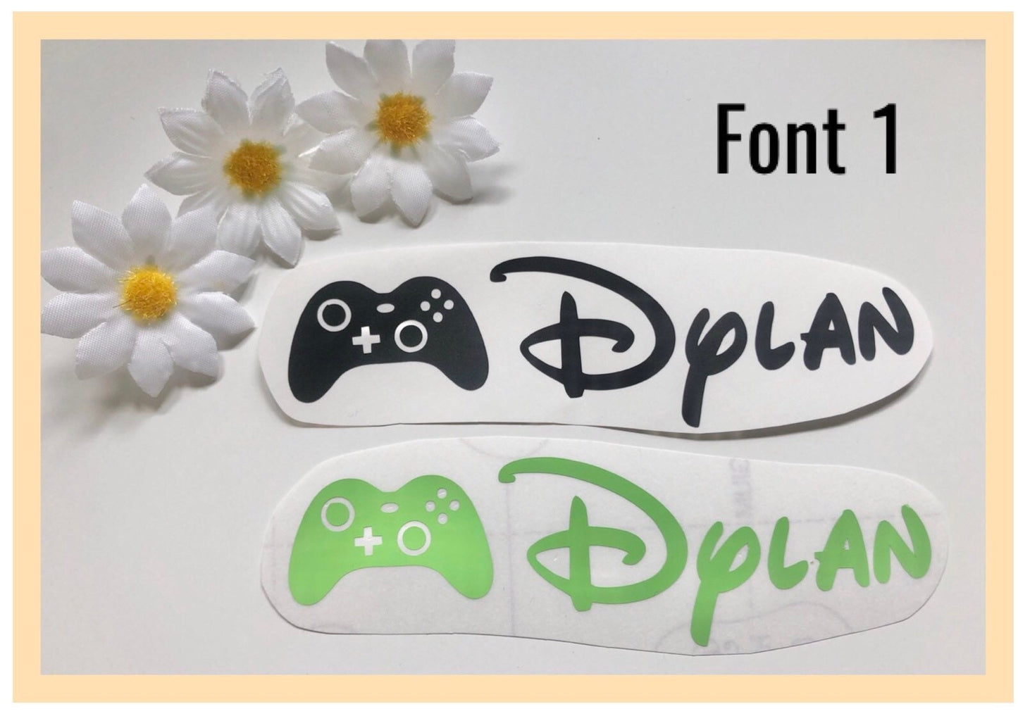 Personalised Vinyl Decal Sticker