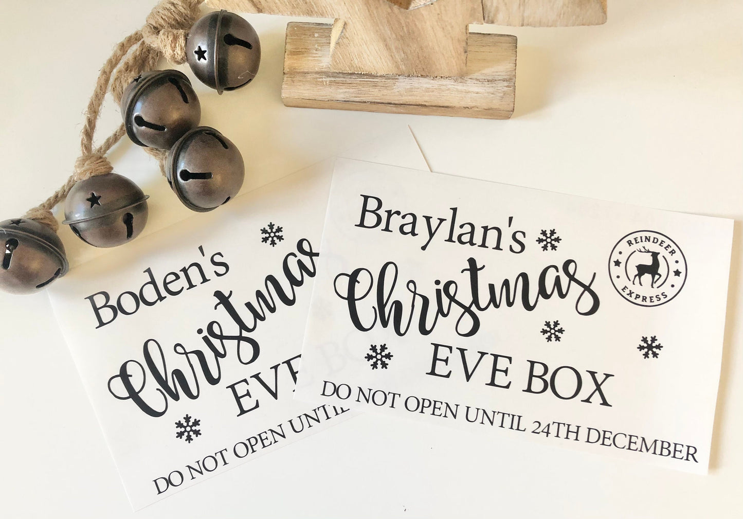 Christmas Eve Box Vinyl Decal Sticker