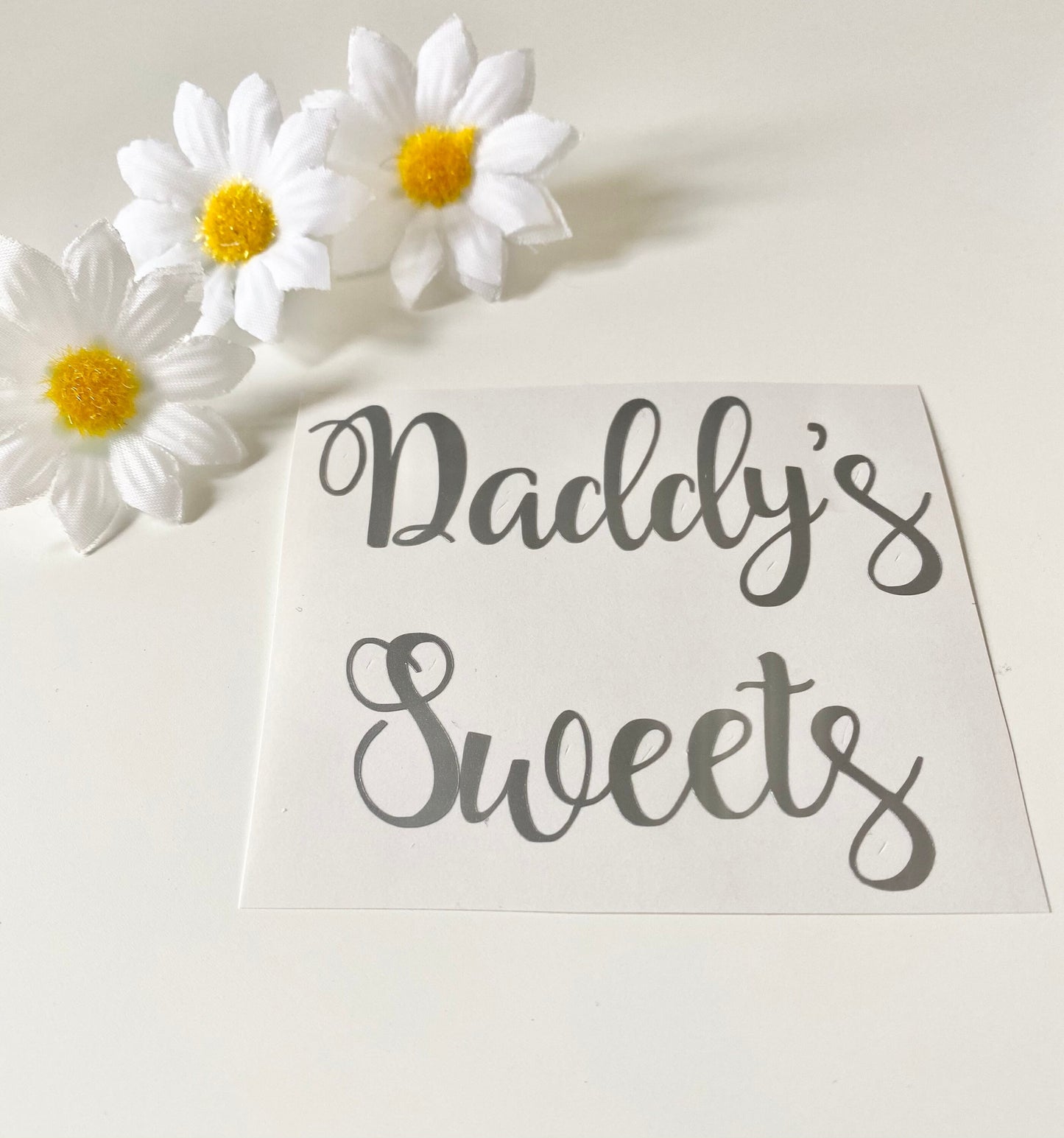 Father's Day - Daddy Sweets- Vinyl Decal Stickers