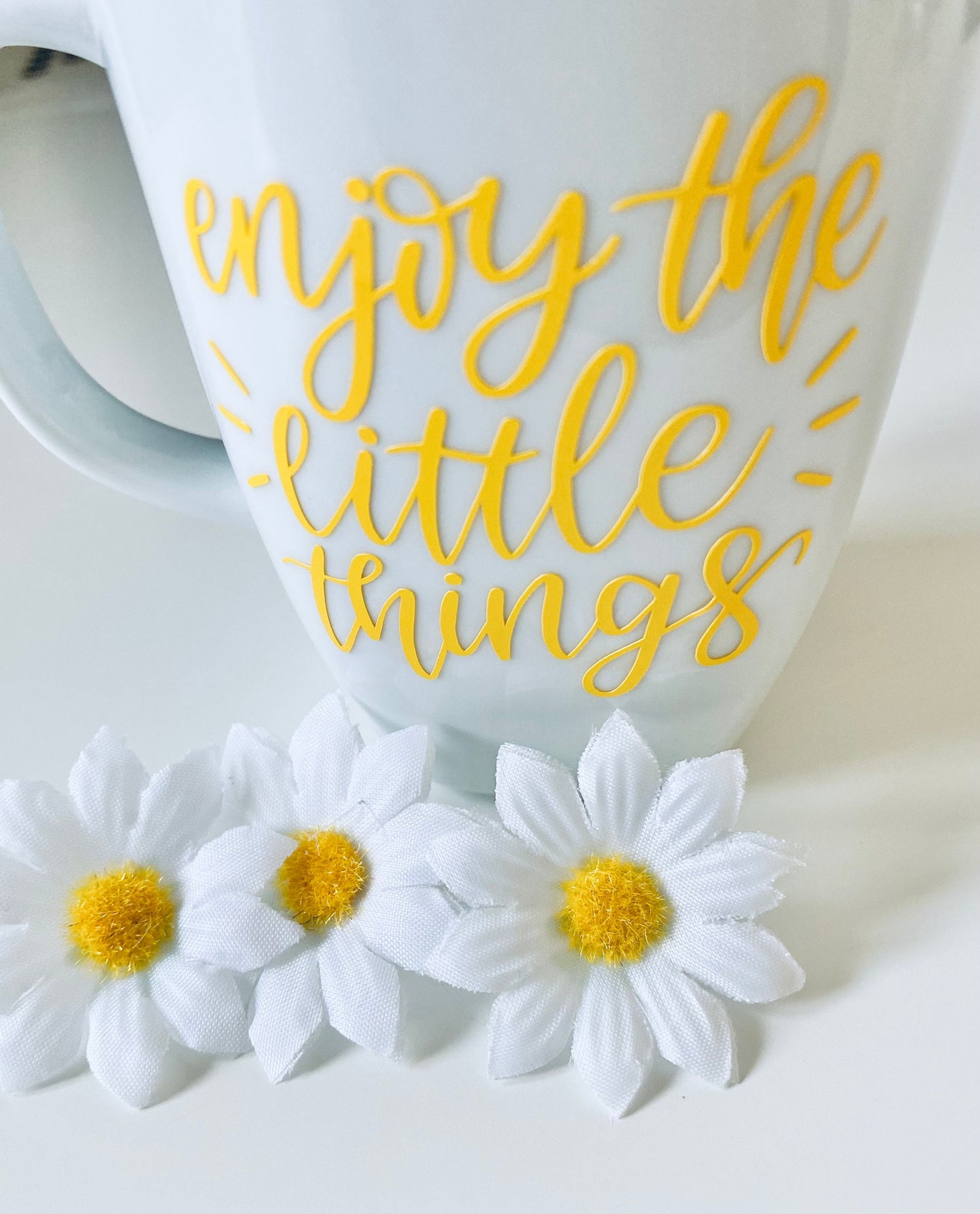 Enjoy The Little Things Vinyl Decal Sticker