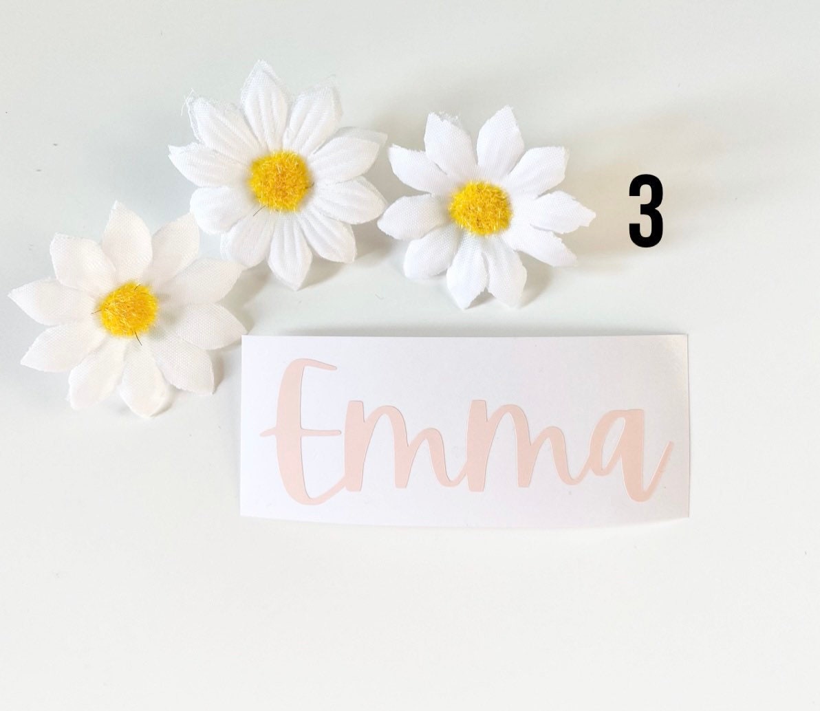 Personalised SMALL Vinyl Decal Stickers