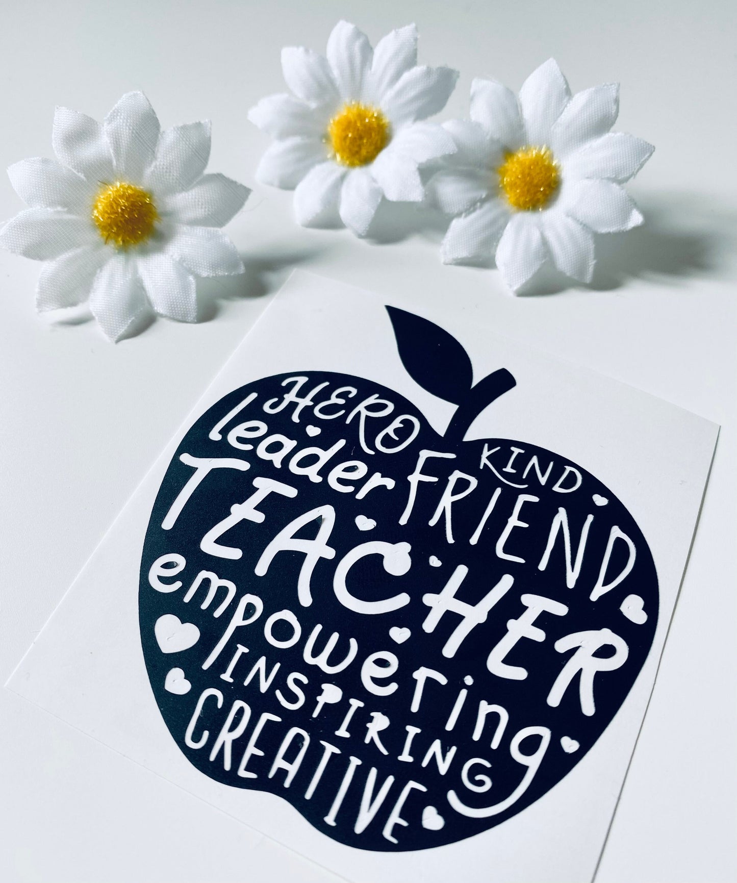 Teacher Vinyl Decal Sticker - Teacher Gift Ideas