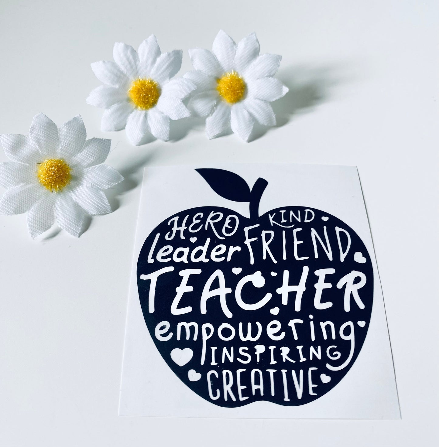 Teacher Vinyl Decal Sticker - Teacher Gift Ideas