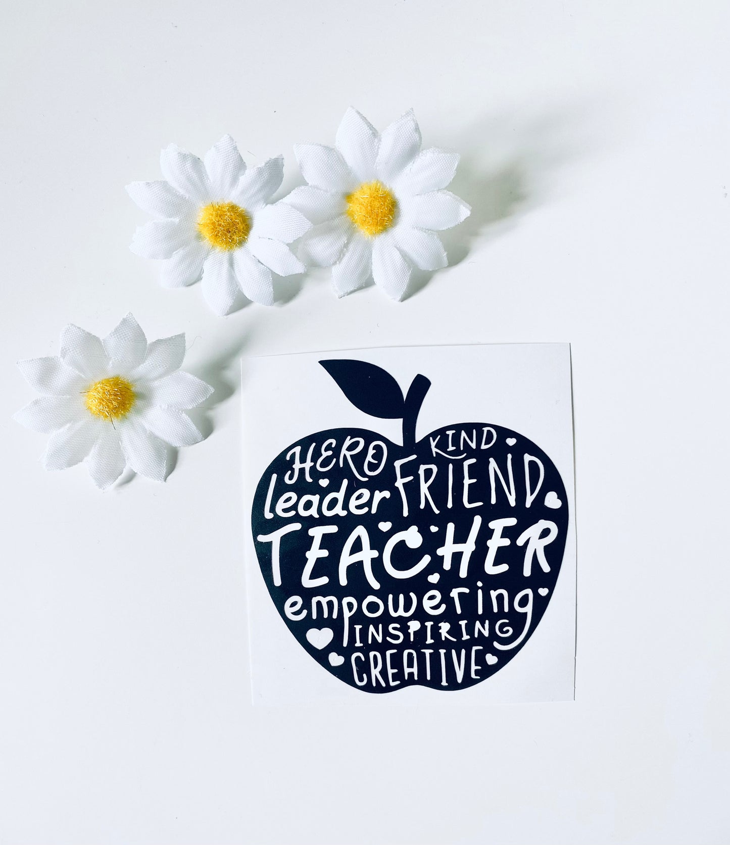 Teacher Vinyl Decal Sticker - Teacher Gift Ideas