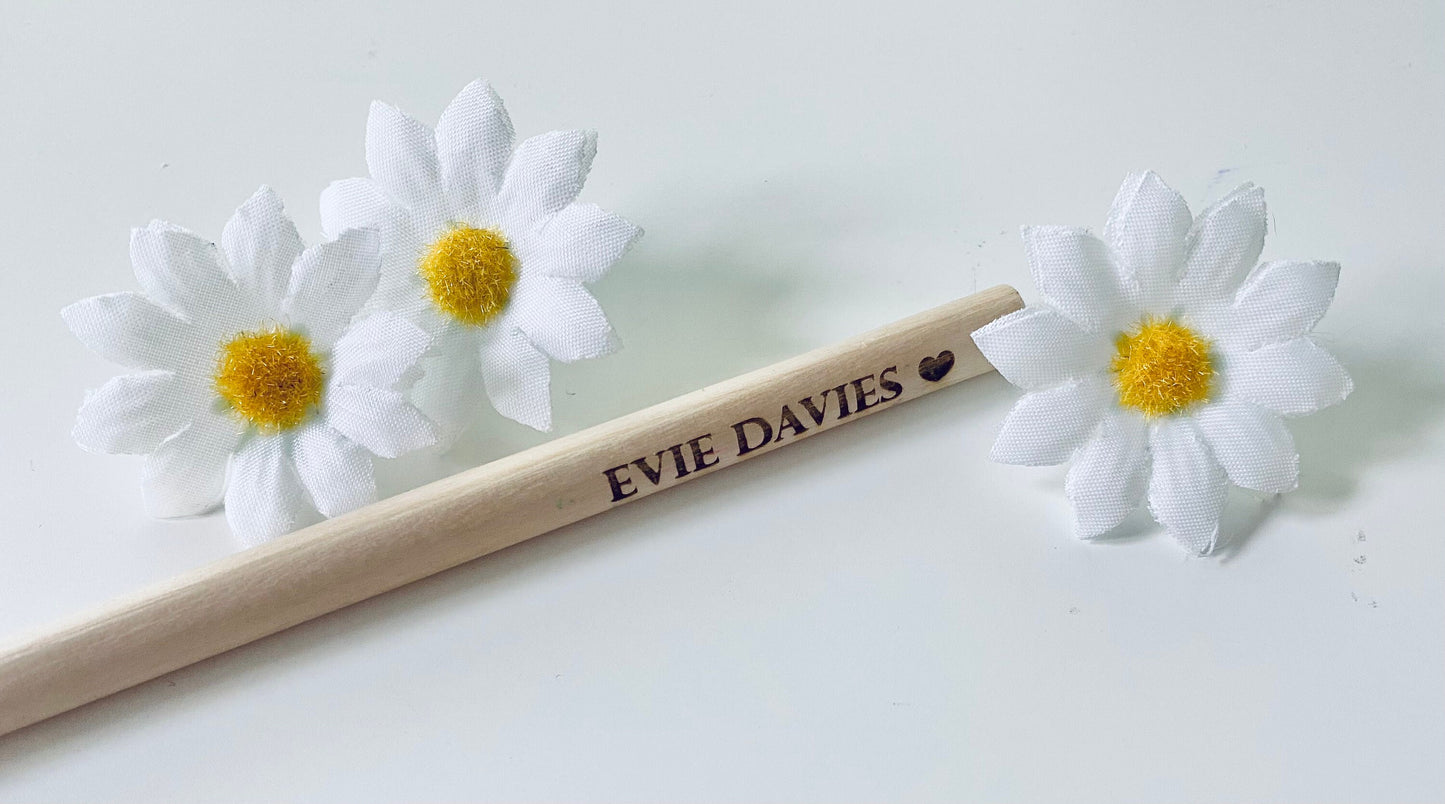 Personalised 4 in 1 coloured pencil - Wedding Favours Ideas For Children - Laser Engraved