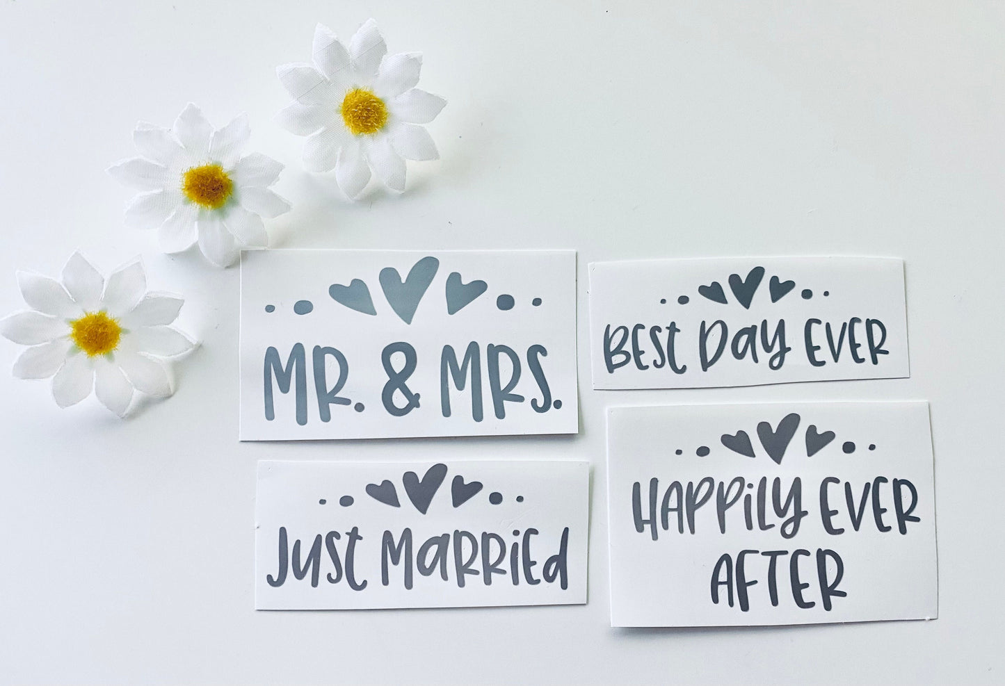 Wedding  Vinyl Decal Sticker