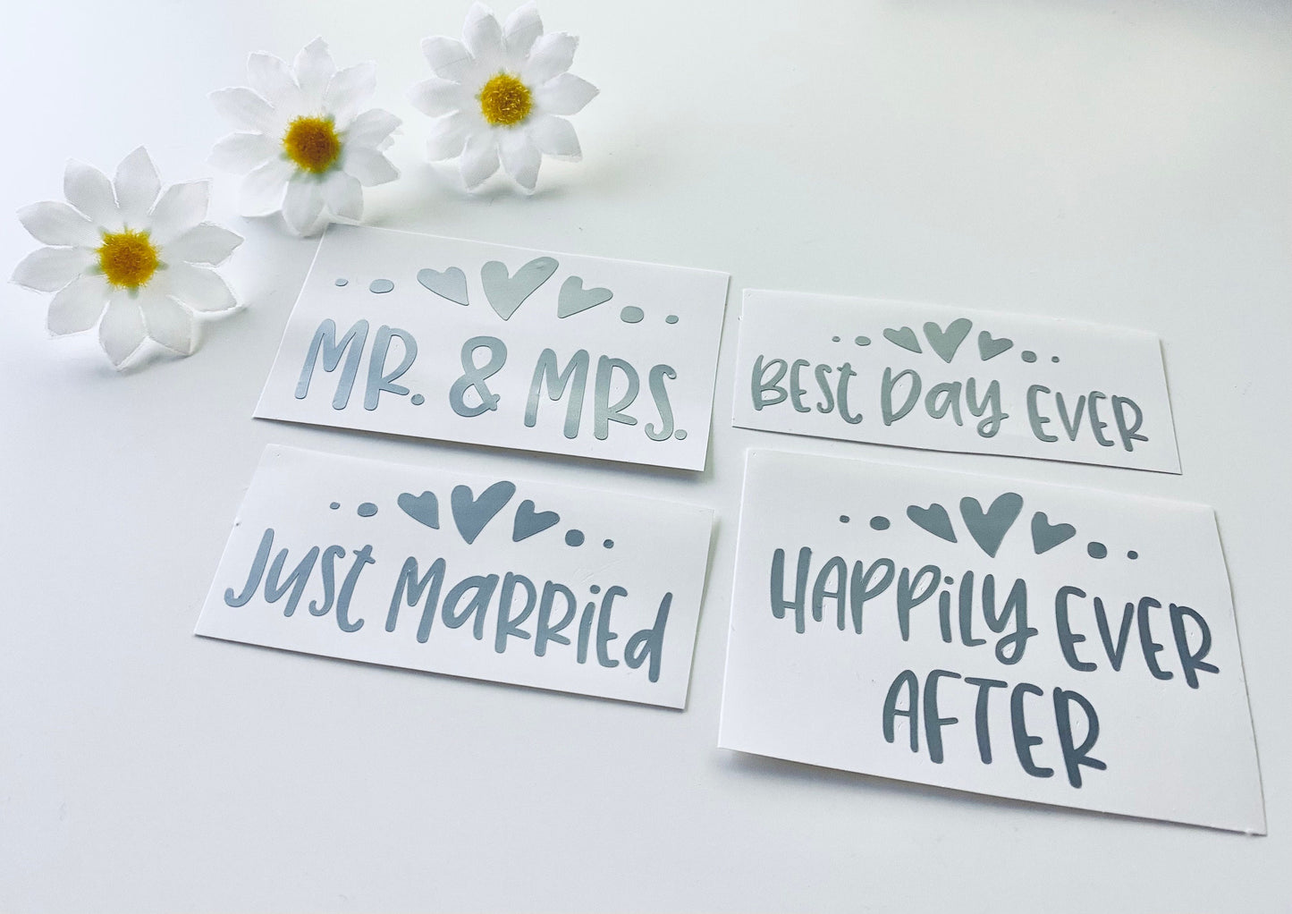 Wedding  Vinyl Decal Sticker