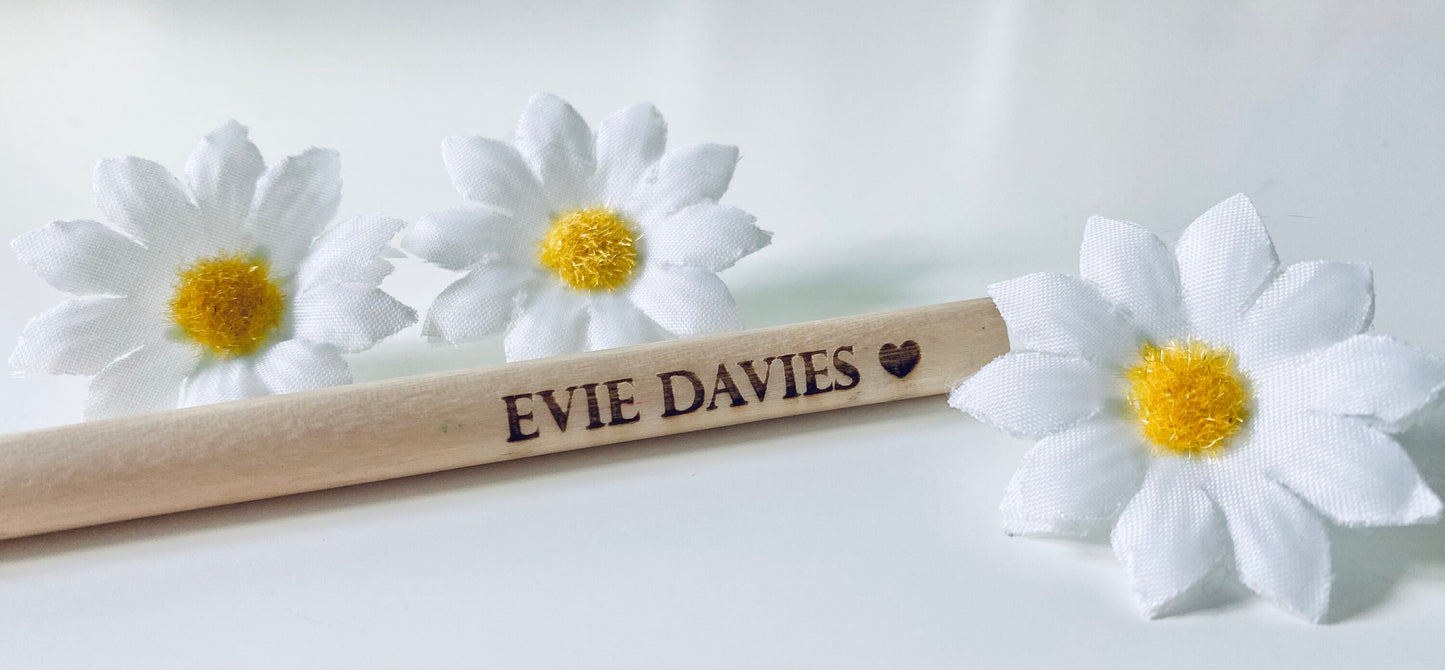 Personalised 4 in 1 coloured pencil - Wedding Favours Ideas For Children - Laser Engraved