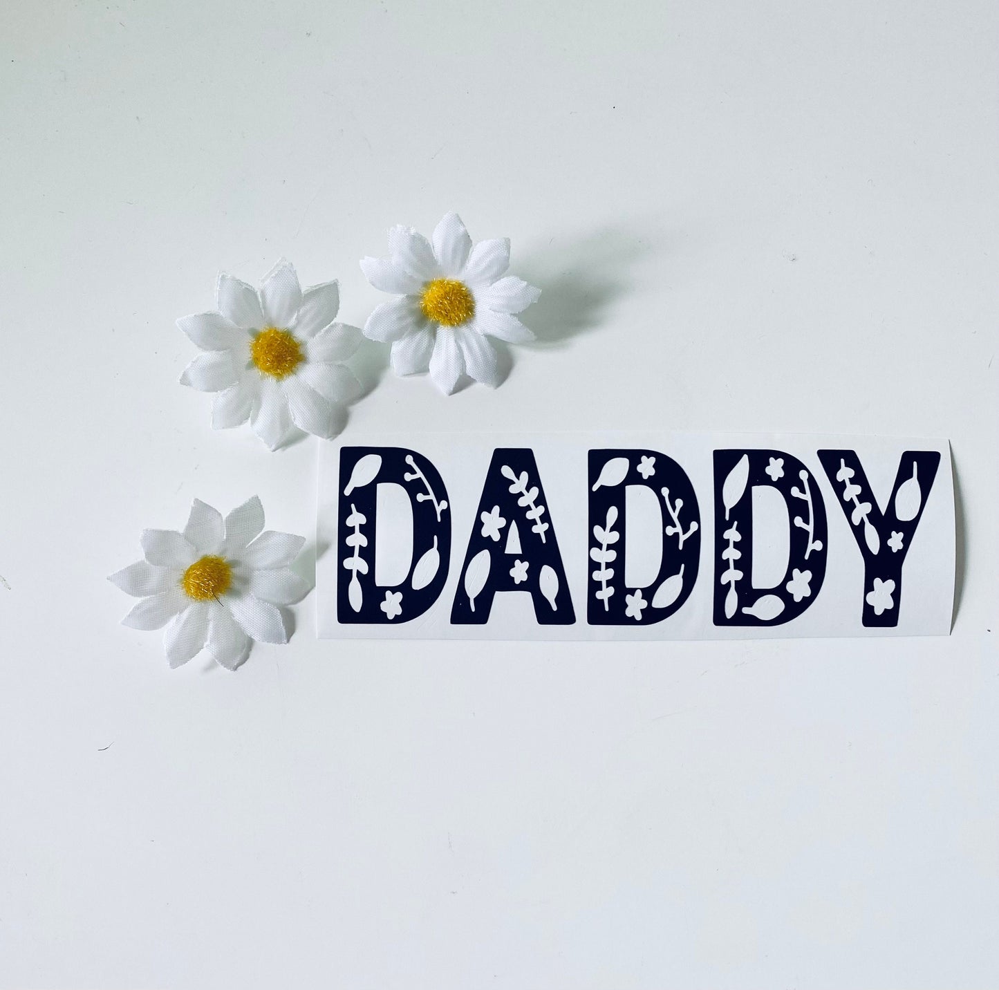 Fathers Day Vinyl Decal Sticker- Happy Fathers Day