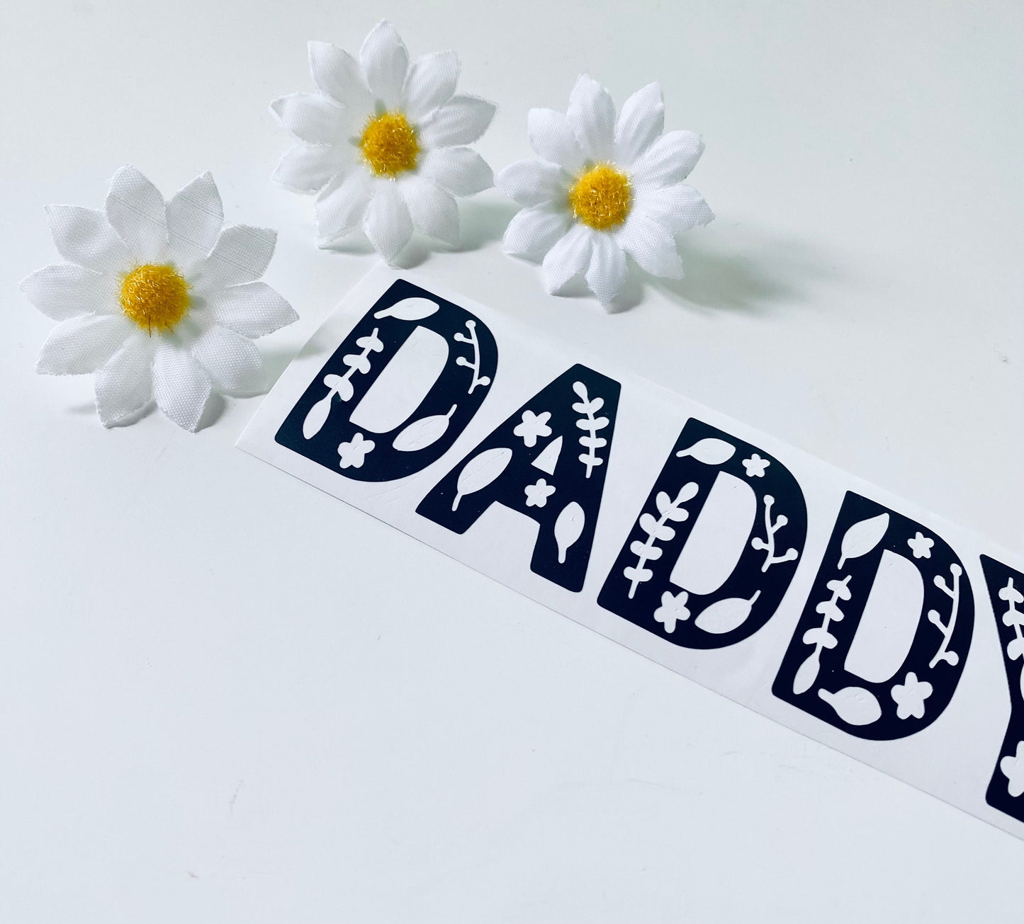 Fathers Day Vinyl Decal Sticker- Happy Fathers Day