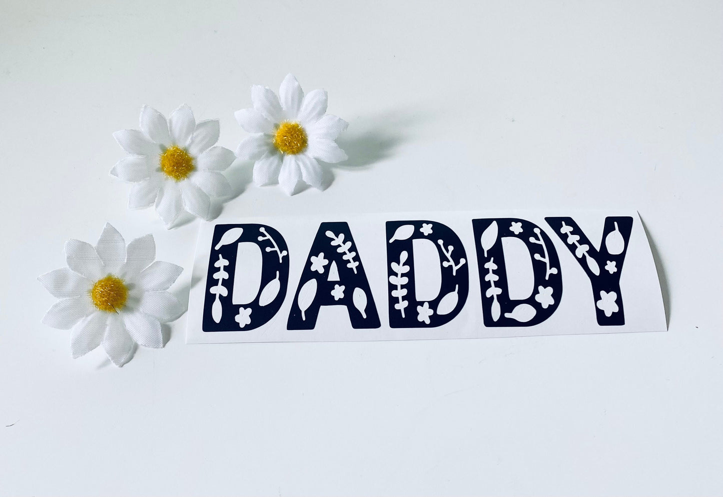 Fathers Day Vinyl Decal Sticker- Happy Fathers Day