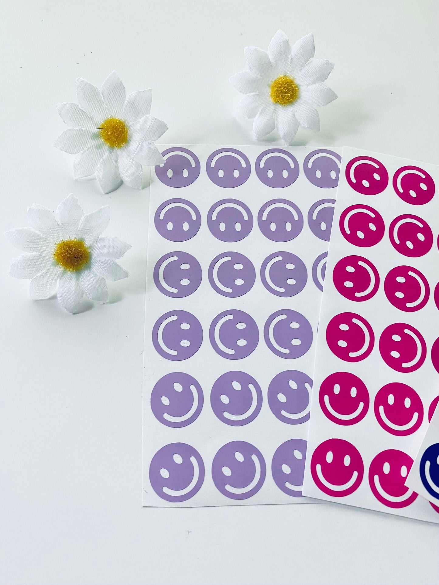 Smiley Faces  x 24 Vinyl Decal Stickers