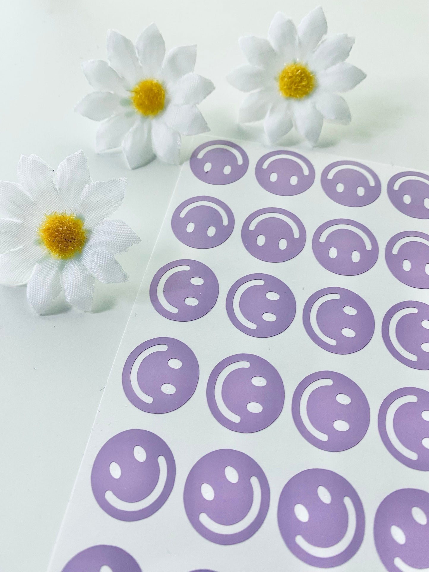 Smiley Faces  x 24 Vinyl Decal Stickers