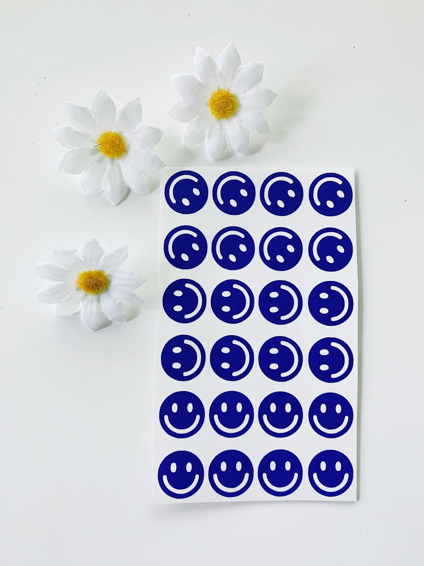 Smiley Faces  x 24 Vinyl Decal Stickers