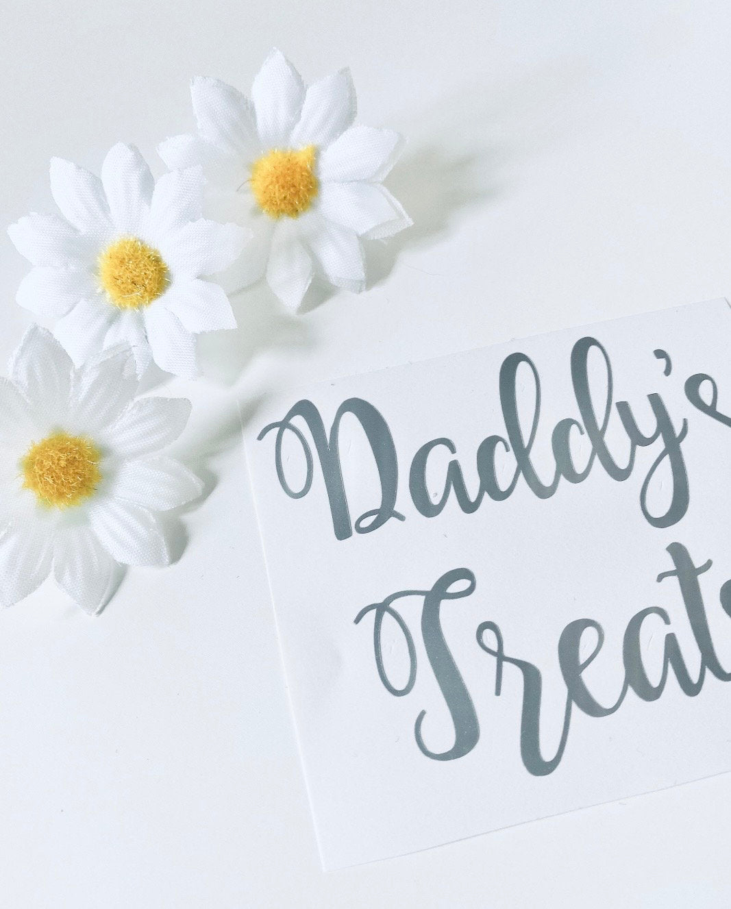 Father's Day - Daddy Treats - Vinyl Decal Sticker