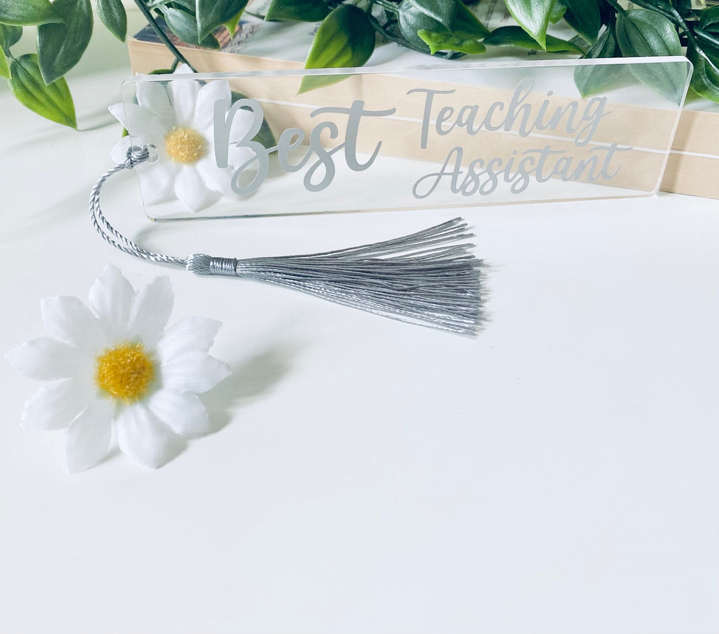 Acrylic Bookmarkers - Best Teaching Assistant -Teaching Assistant Gifts Ideas