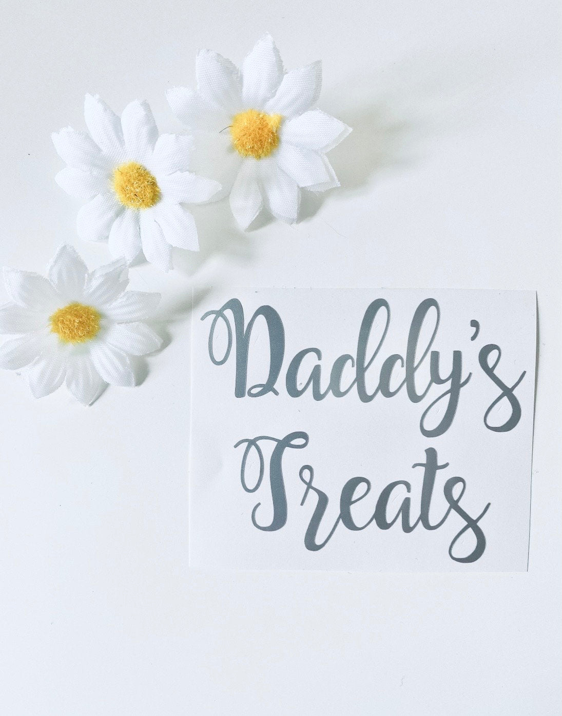 Father's Day - Daddy Treats - Vinyl Decal Sticker