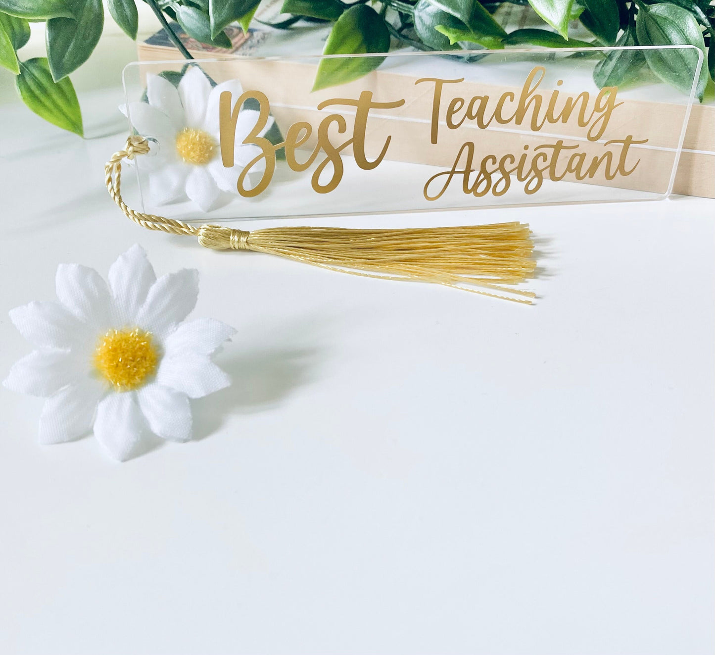 Best Teaching Assistant Acrylic Bookmarkers - Gift Ideas