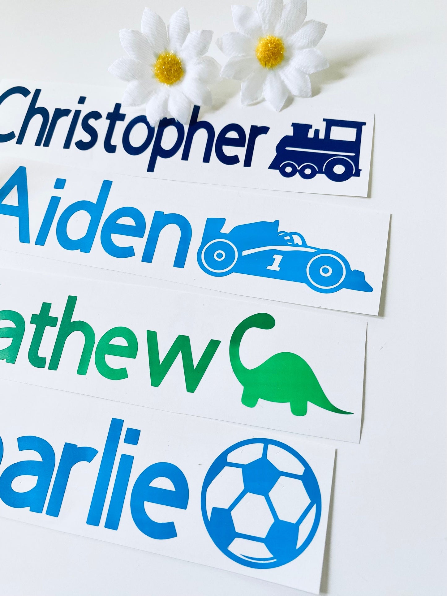 Personalised Vinyl Decal Stickers