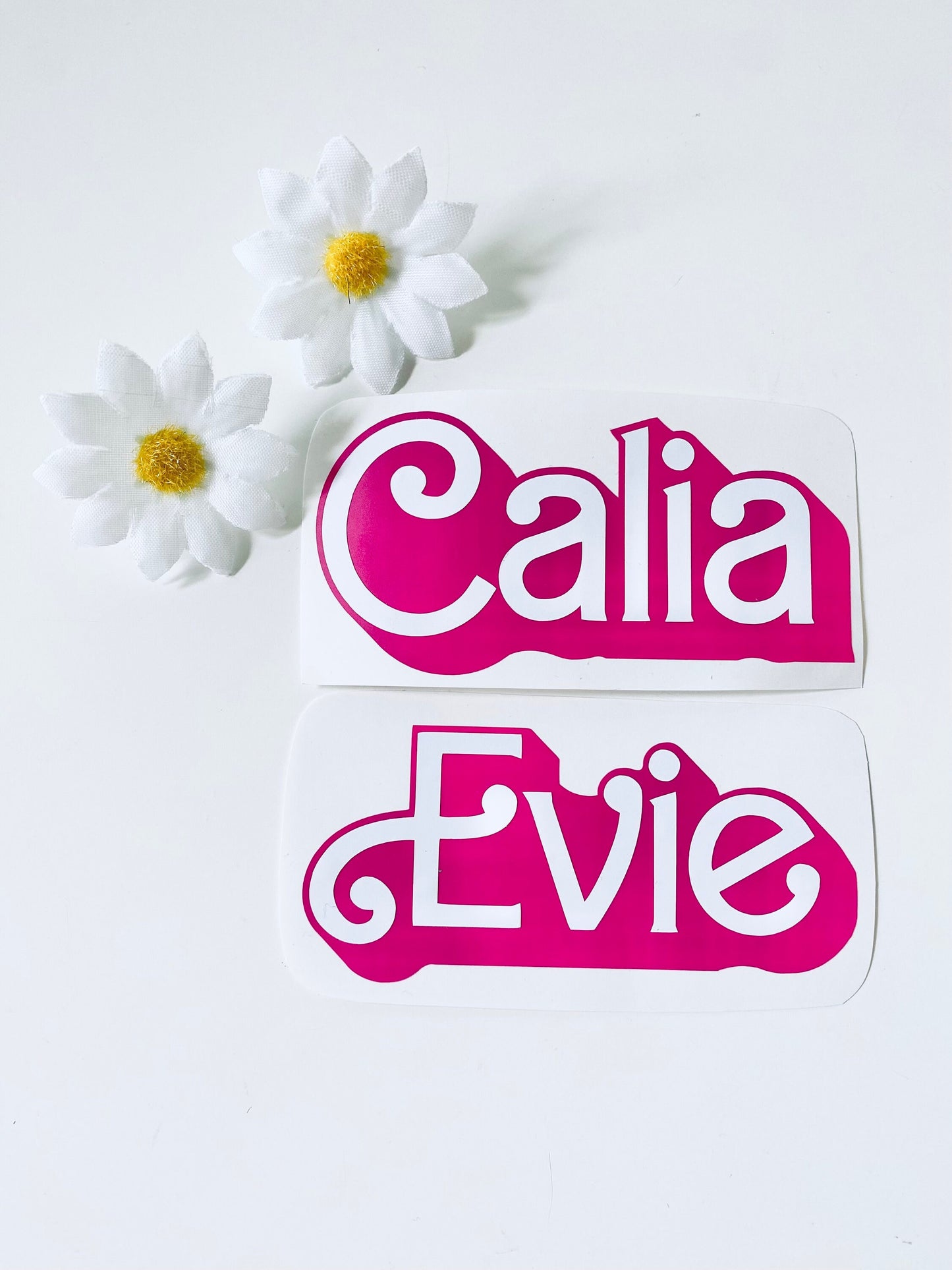 Personalised Barbie Inspired Vinyl Decal