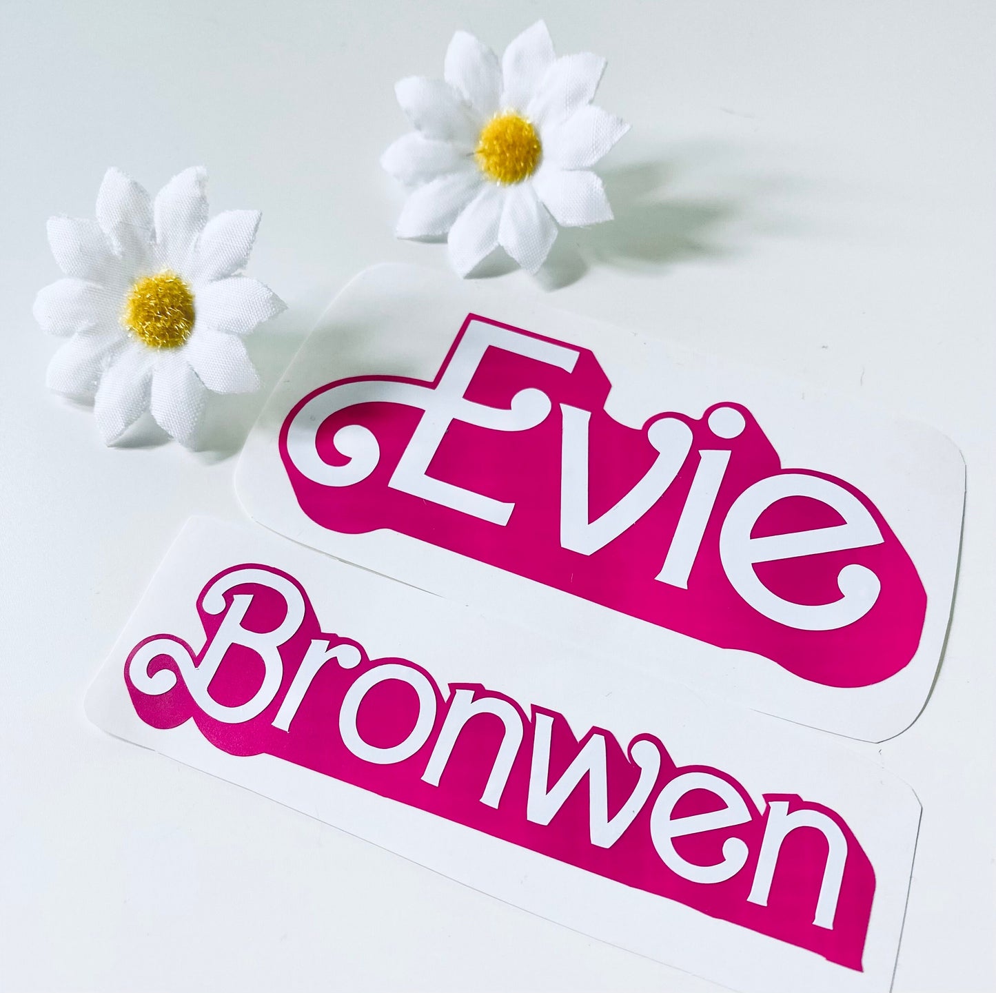 Personalised Barbie Inspired Vinyl Decal