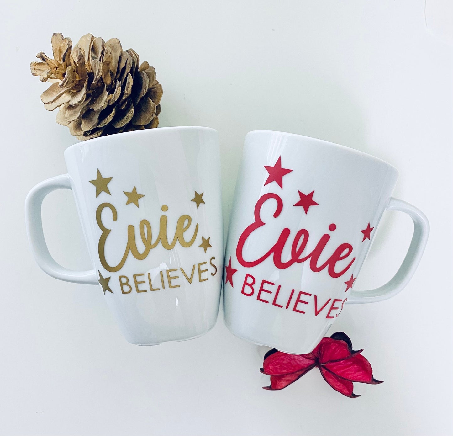 Personalised Believes - Christmas Vinyl Decal Sticker