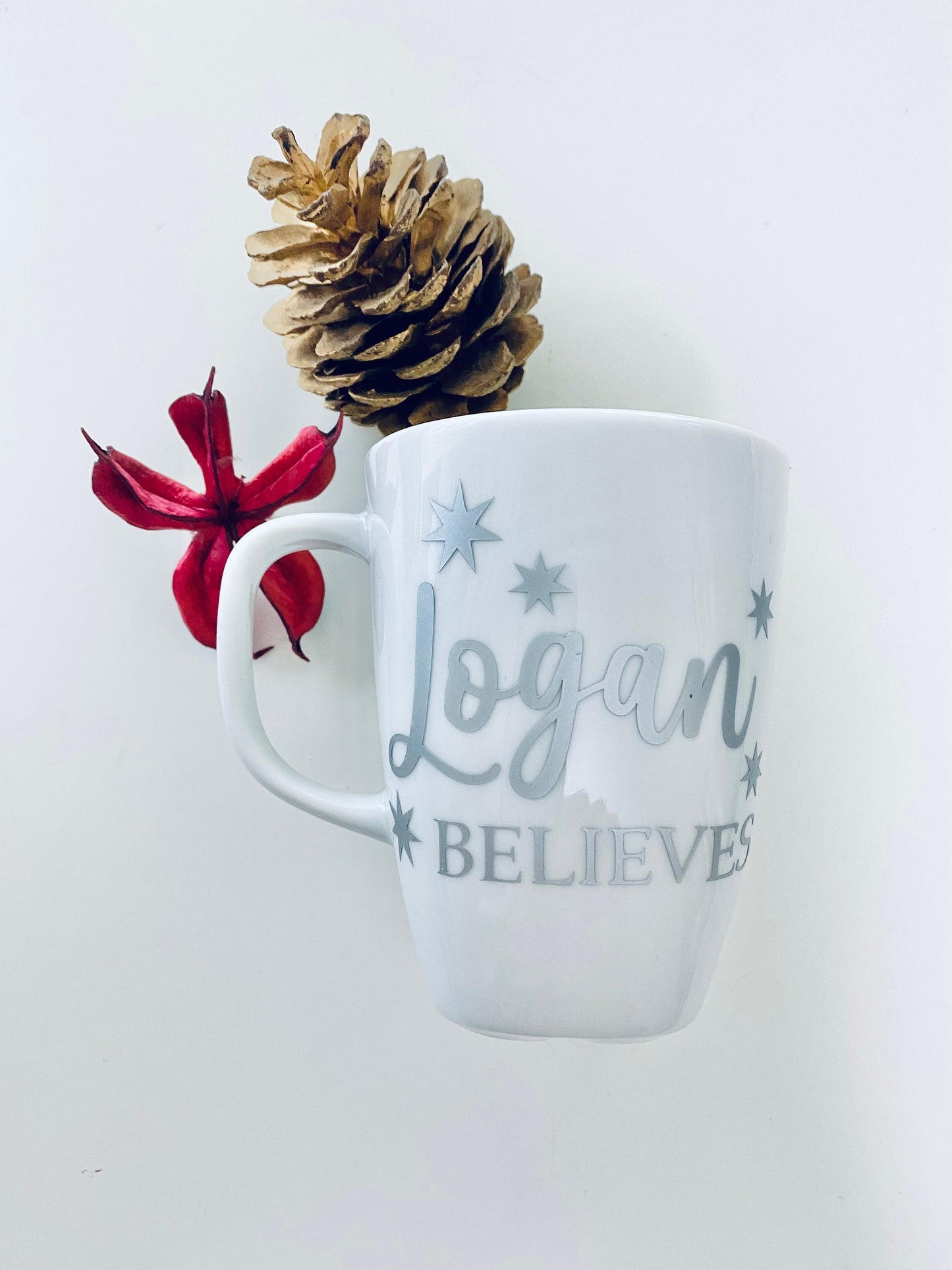 Personalised Believes - Christmas Vinyl Decal Sticker